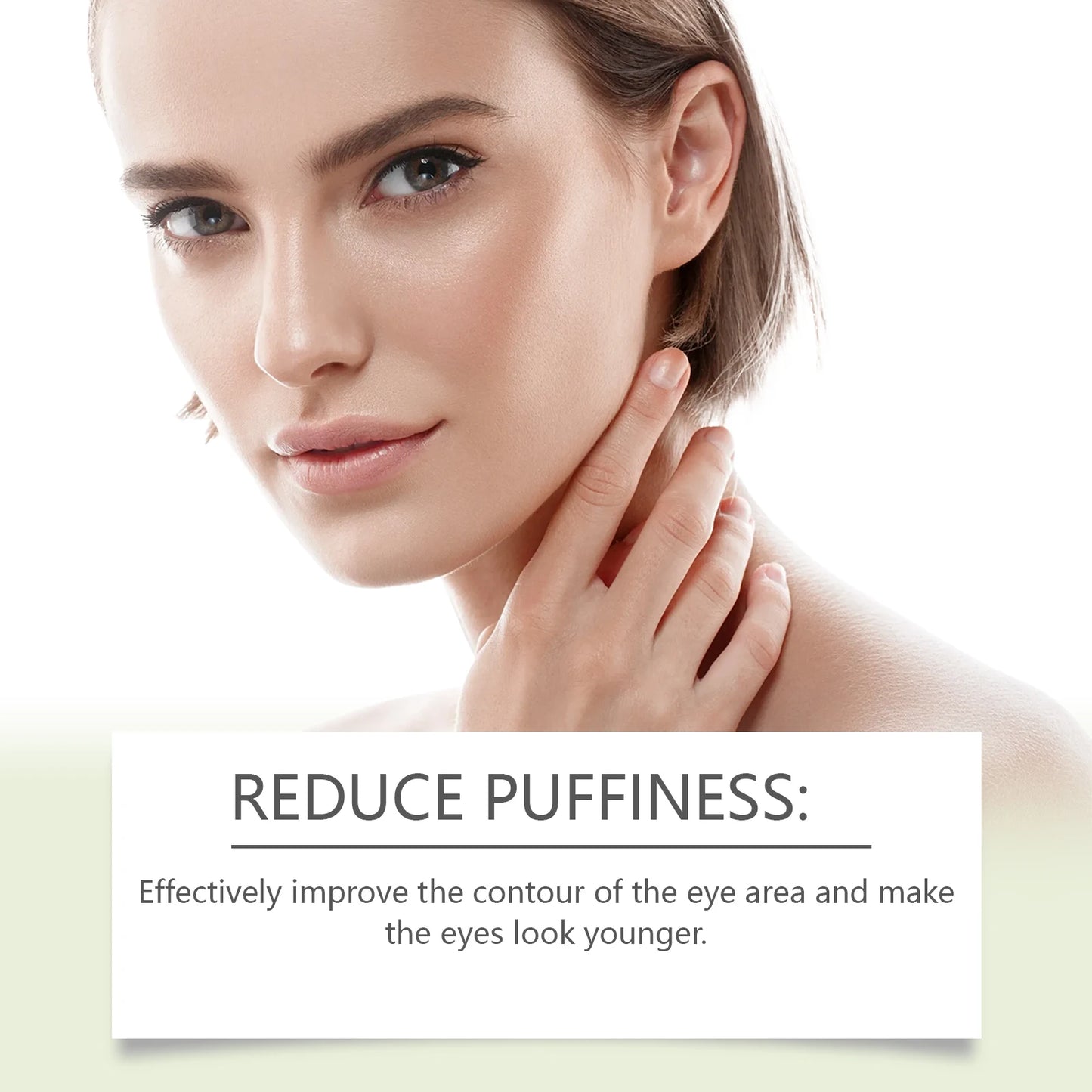 Collagen Eye Serum Lightening Dark Circles Remover Eye Bags Reduce Fine Lines Tightening Lifting Moisturizing Under Eye Roller Peaceful Pleasures Health and Wellness