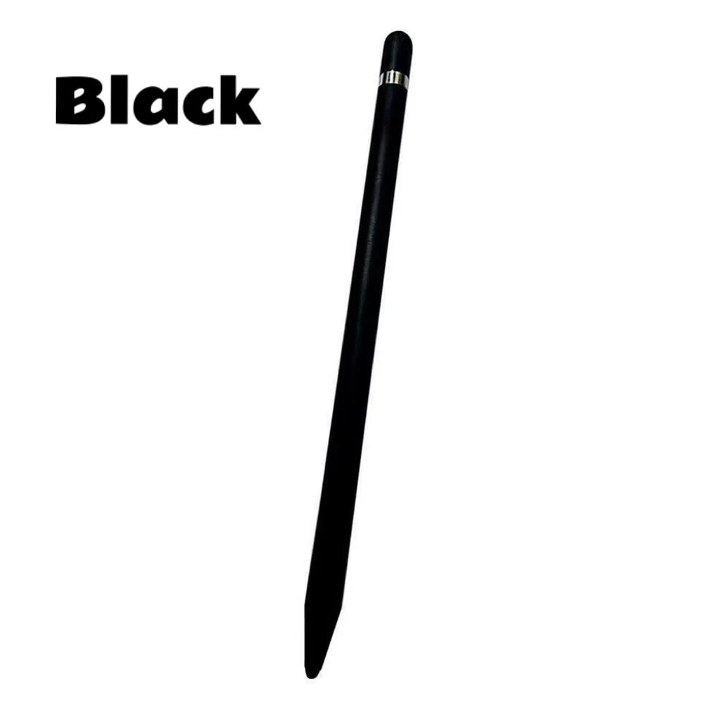 Universal Stylus Pencil With Soft Nib For iPhone iPad Tablets Android/iOS Capacitive Active Touch Screen S Pen Smart Stylus Pens Peaceful Pleasures Health and Wellness Black