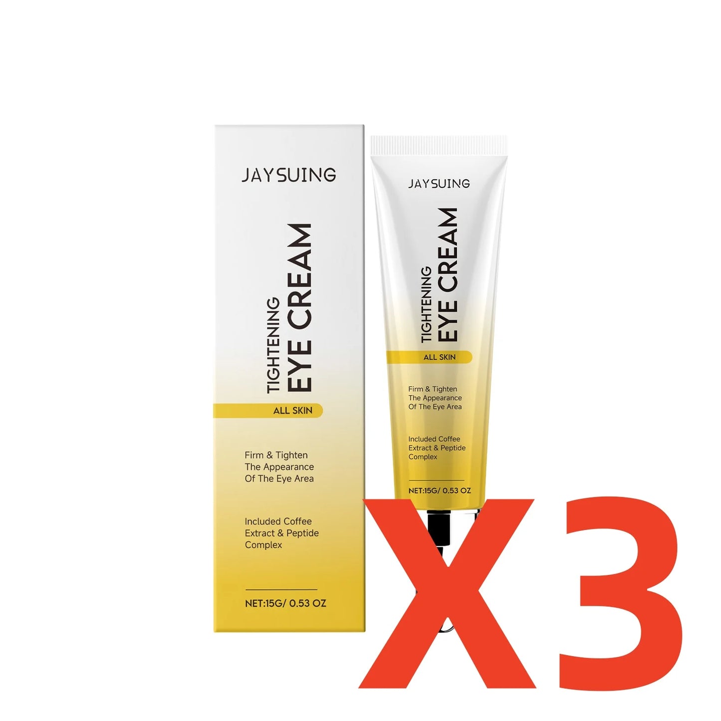Revitalizing Eye Cream Anti Dark Circles Improve Puffiness Dullness Remove Wrinkles Hydrating Firming Brightening Eye Skin Care Peaceful Pleasures Health and Wellness 45g boxed