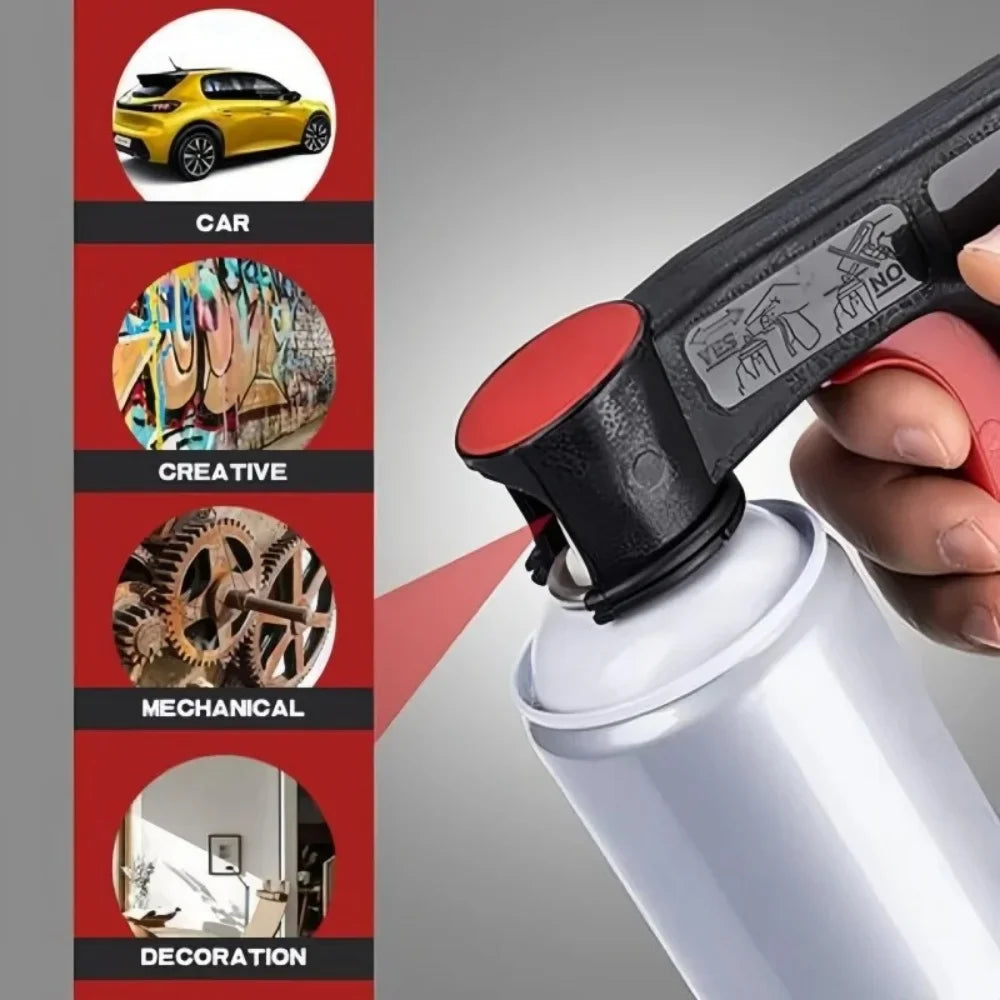 Aerosol Spray Can Trigger Handle – Universal Car Care Tool