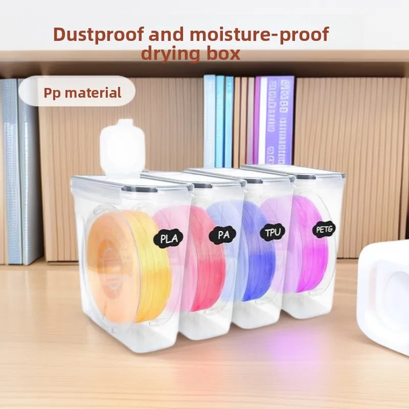 3D Printer Filament Dry Box | Sealed Dustproof Spool Storage