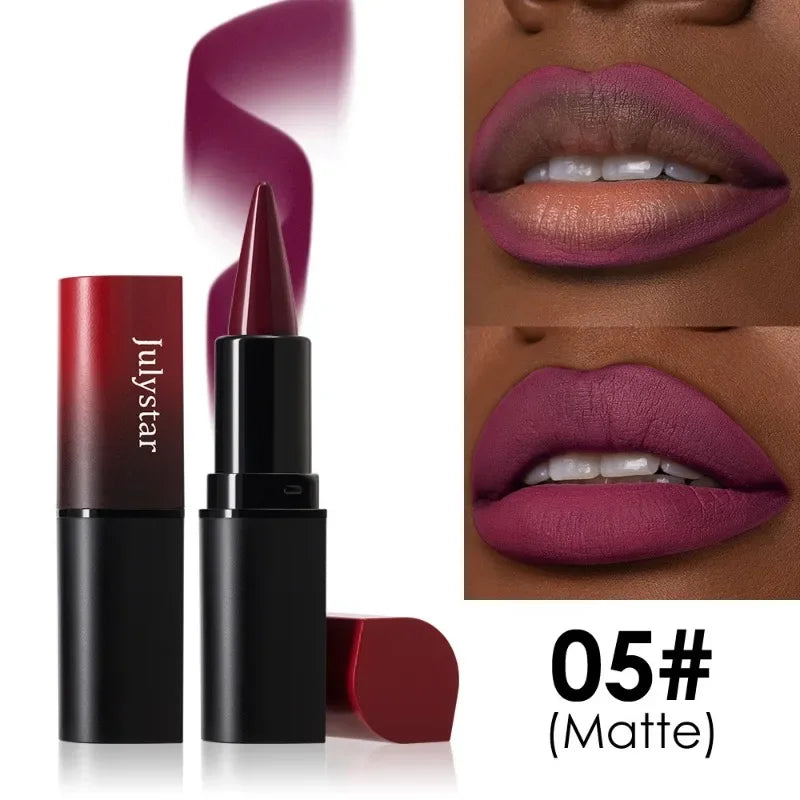 2-in-1 Matte Lip Liner & Lipstick | Long-Lasting Velvet Finish