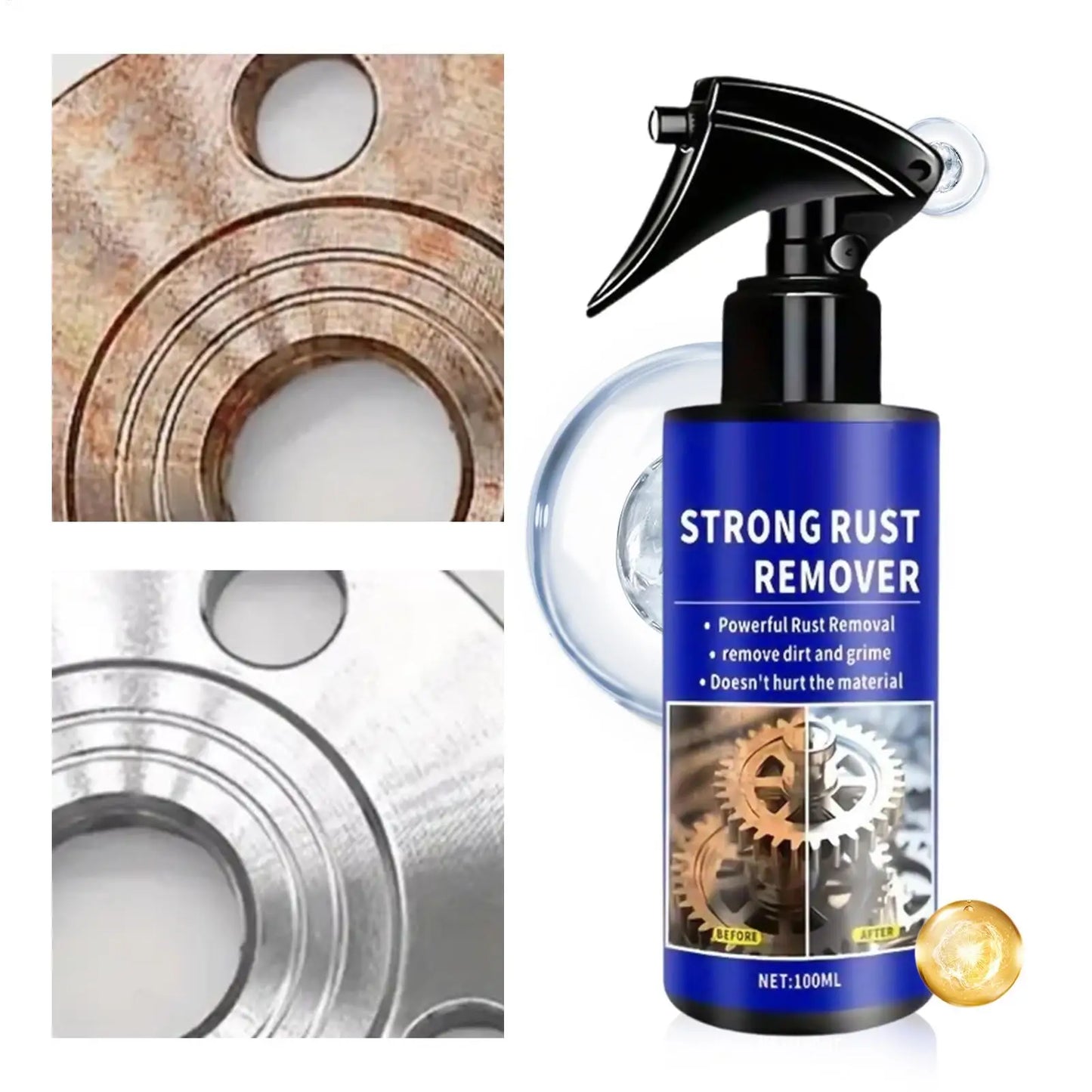Anti-Rust Spray 100ml – Multi-Purpose Metal Rust Remover