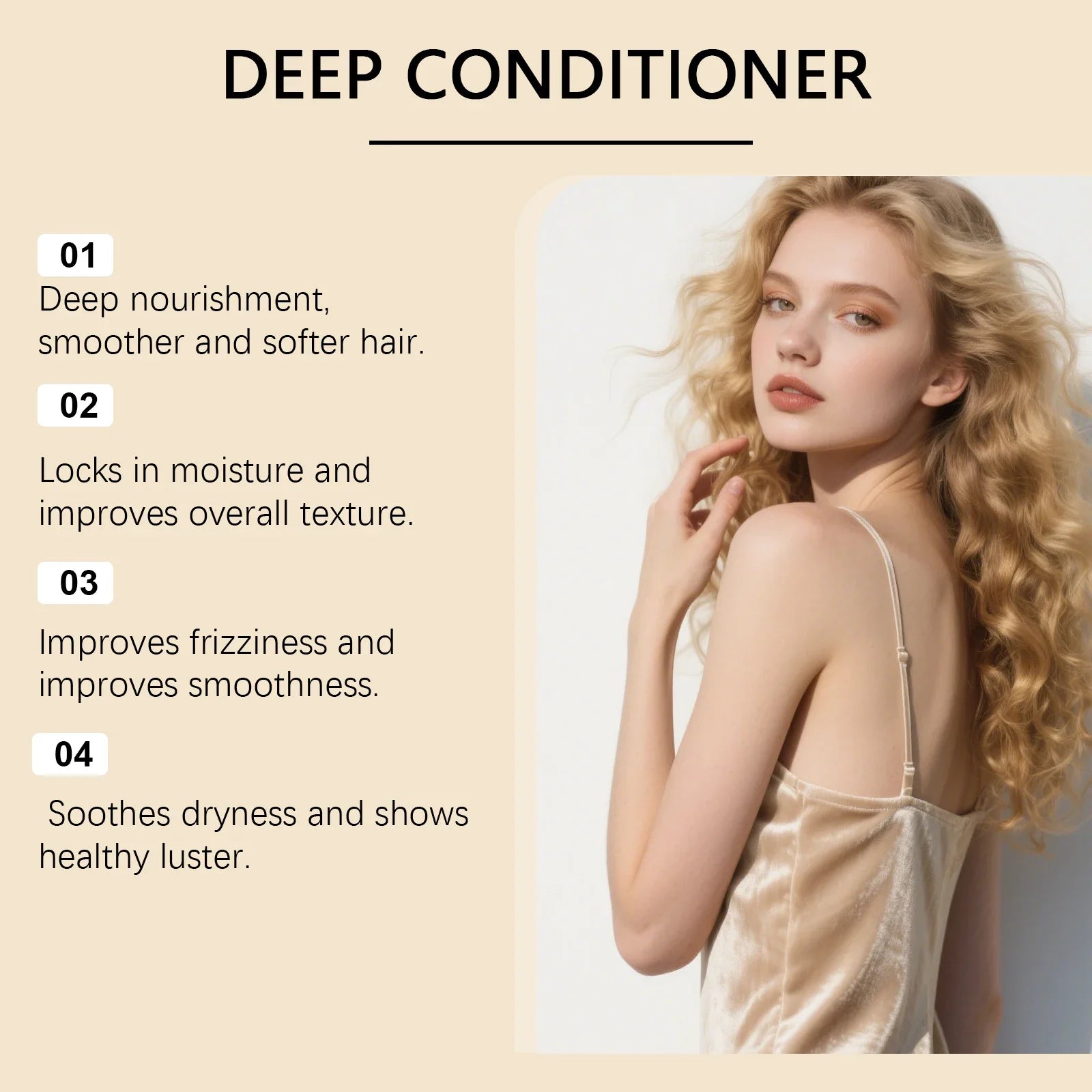 Honey Conditioner – Moisturizing, Volumizing & Nourishing 120g Hair Conditioner Oasis Select