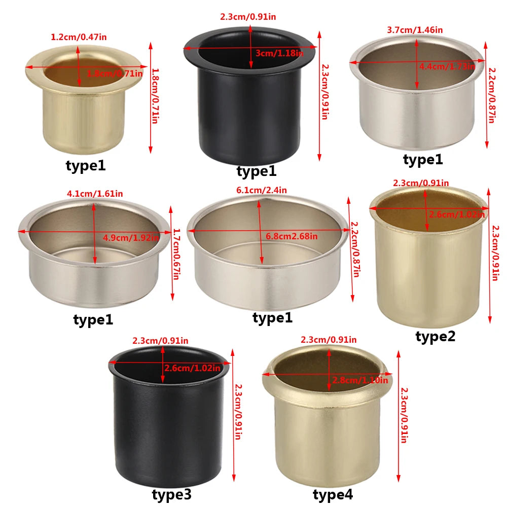 Metal Candle Cup Holder for Column & Ball Candles | Party Decor
