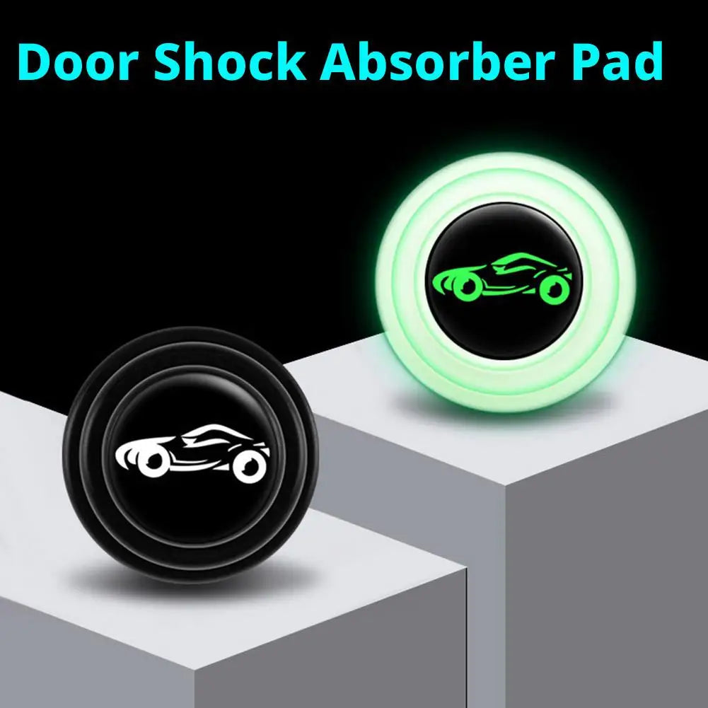 4Pcs Car Door Shock Absorber Pads Silicone Three-Layer Buffer Anti-Collision Noise Reduction Stickers Peaceful Pleasures Health and Wellness