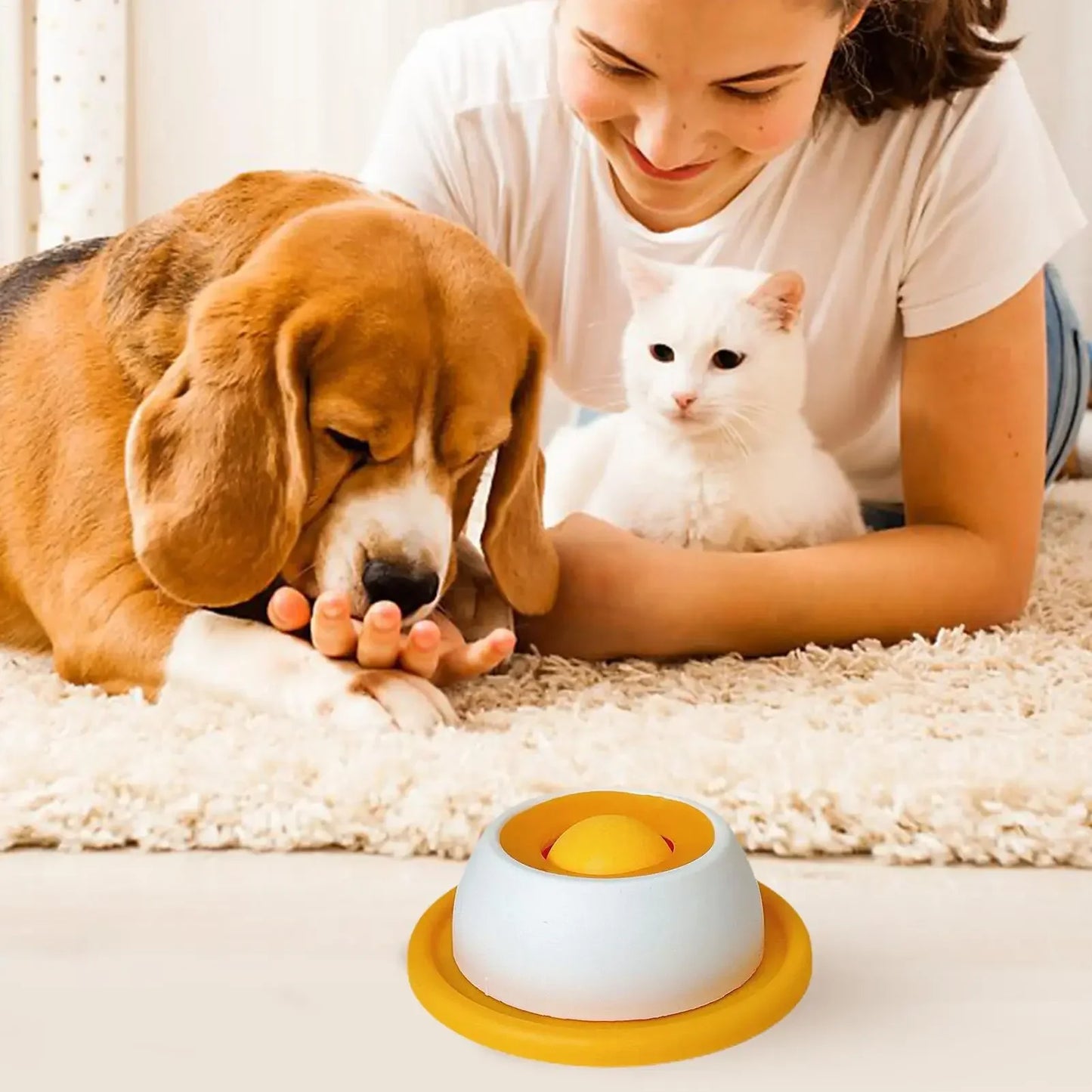 Interactive Pet Licking Mat – Non-Slip Slow Feeder for Cats & Dogs