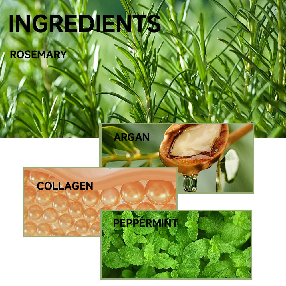 Rosemary Hair Care Set – Shampoo, Serum, Mask & Scalp Oil