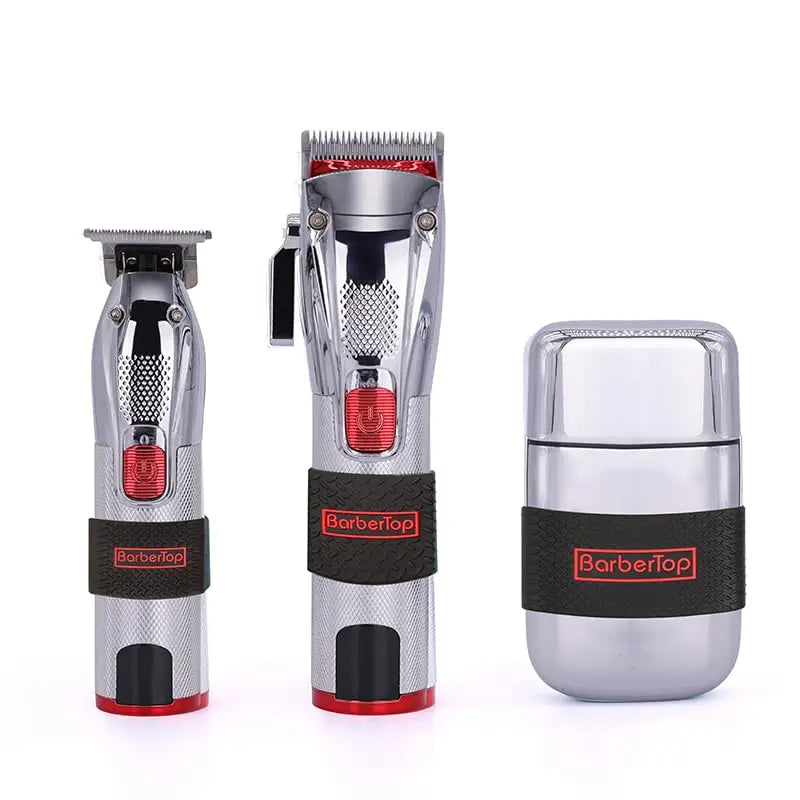 3Pcs/set Non Slip Barber Clipper Grip Bands Sleeve Hair Trimmer Anti-slip Ring Salon Professional Hair Clipper Holder Tools Peaceful Pleasures Health and Wellness