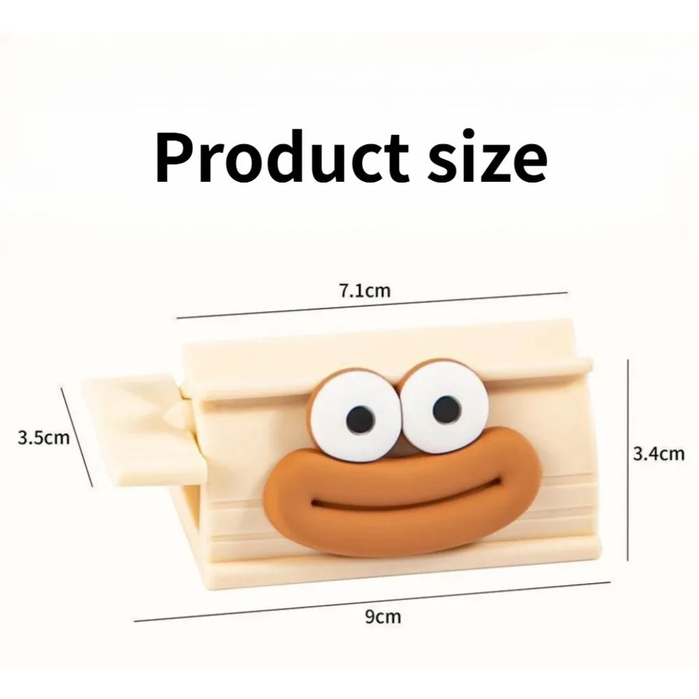 Funny Sausage Mouth Toothpaste Squeezer | Manual Tube Dispenser