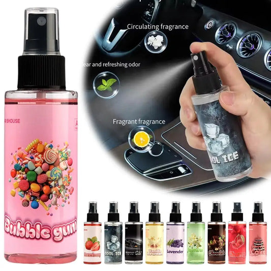 Long-Lasting Car Air Freshener Spray | 100ml Interior Deodorizer Car Air Freshener Peaceful Pleasures Health and Wellness