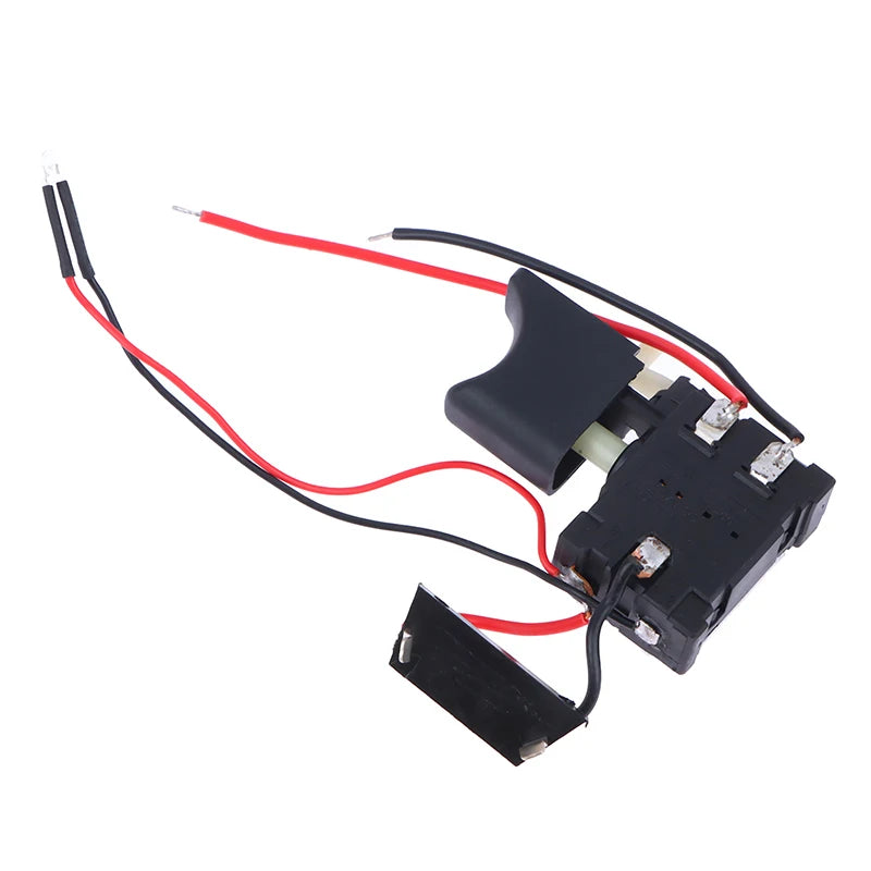 New Electric Drill Dustproof Speed Control Push Button Trigger SDC Cordless Drill Switch Peaceful Pleasures Health and Wellness