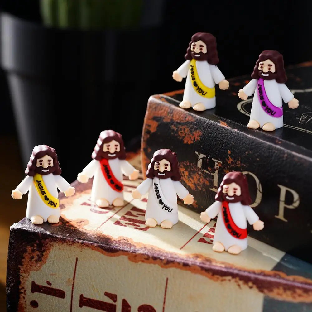 Easter Mini Jesus Figurines for Decorative Purposes Peaceful Pleasures Health and Wellness