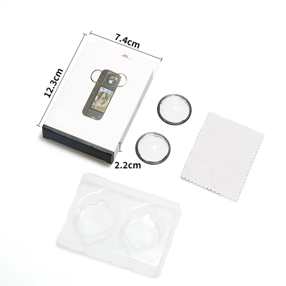 Suitable For Insta360 X4 Sports Camera Rotating Optical Tempered Glass Protective Mirror/PC Protective Mirror Accessories Peaceful Pleasures Health and Wellness