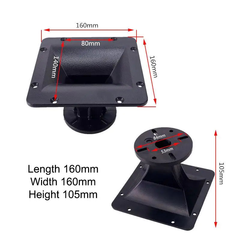 Thickened Stage Speaker Flat-mouth 25mm Tweeter Unit Suitable For Home Audio Speaker Amplifiers Long Stroke Black Peaceful Pleasures Health and Wellness A2