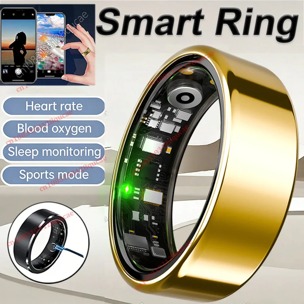 R09 Smart Ring – Heart Rate, SpO2 & Sleep Tracker | 5ATM