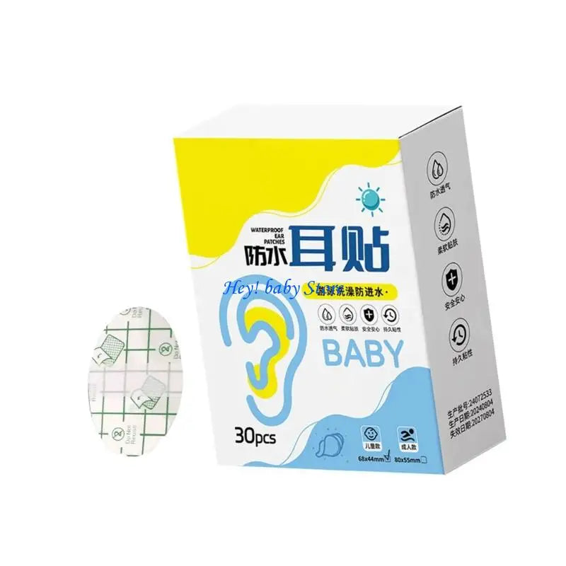 Disposable Baby Ear Guards – Water-Resistant Bath & Swim Covers