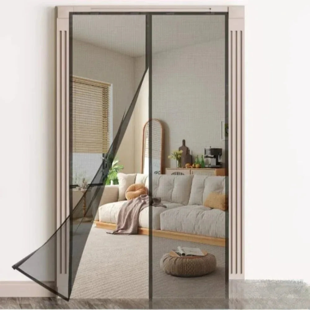 Anti Mosquito Fly Curtains For Doors Screen Magnetic Mosquito Net Door Window Automatic Closing Mesh For Kitchen Living Room Peaceful Pleasures Health and Wellness