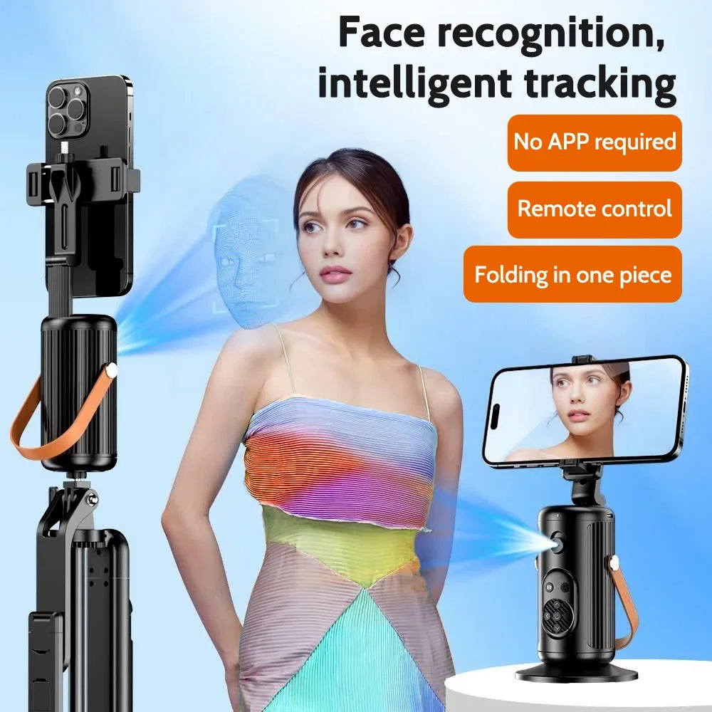 AI Auto-Tracking Phone Gimbal 360° Stabilizer for Streaming Peaceful Pleasures Health and Wellness