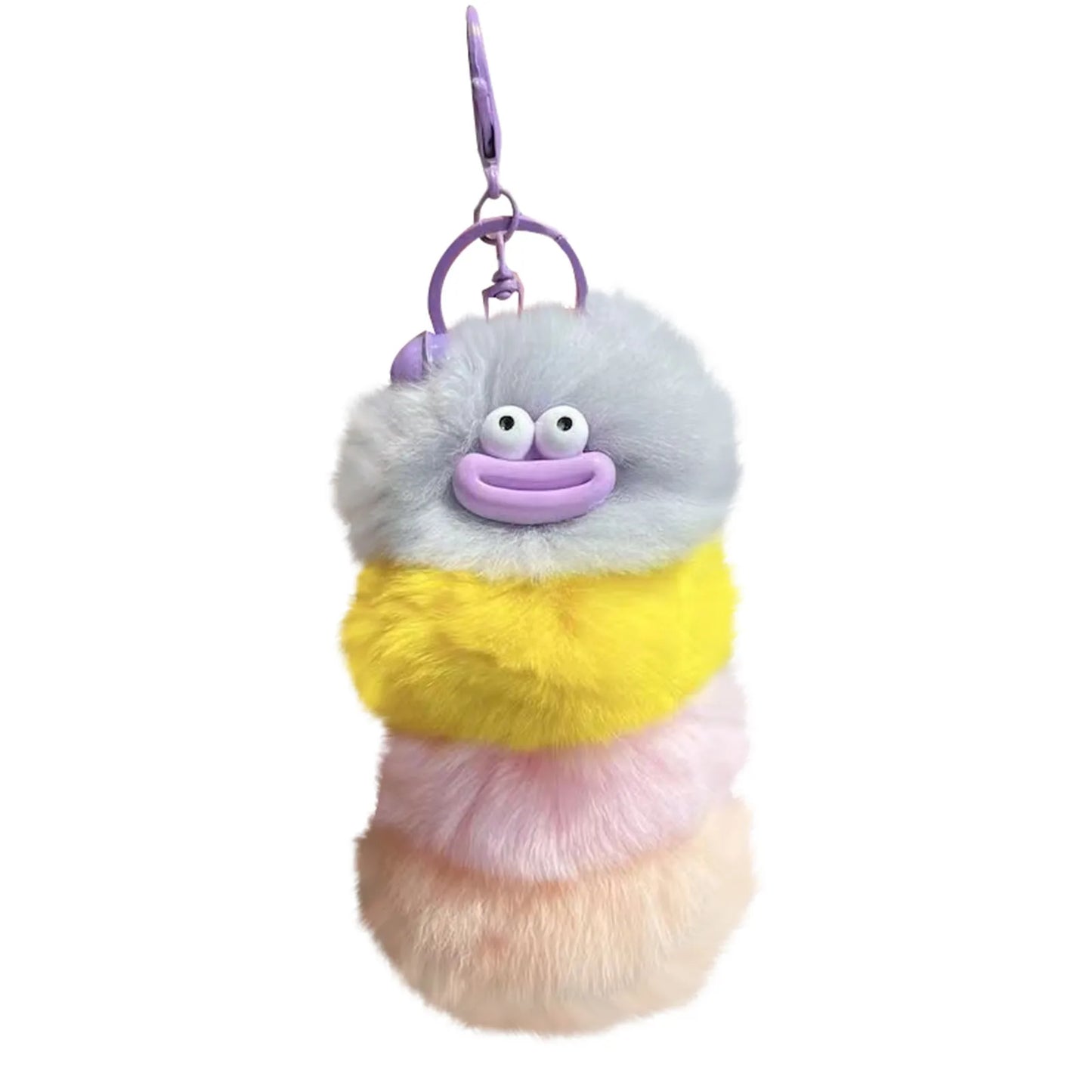 Insect Worm Plush Keychain – Back to School Gift Charm
