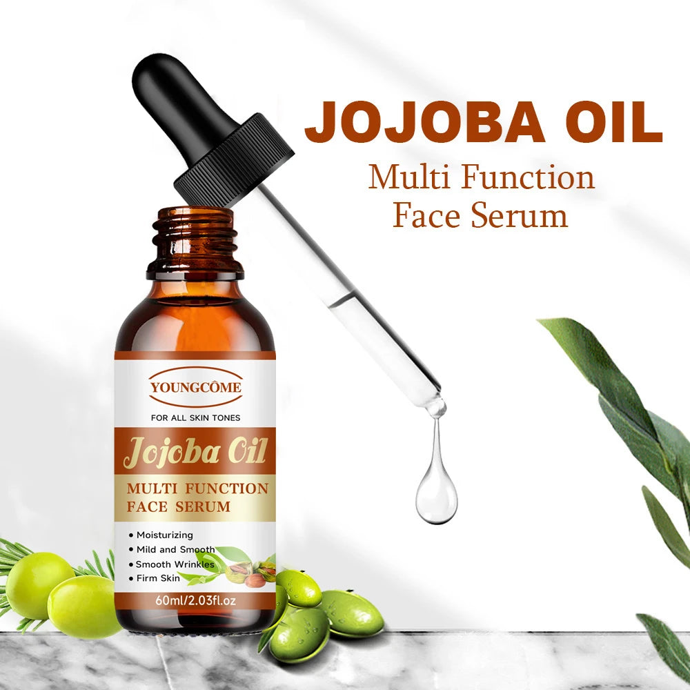 Vitamin E Jojoba Oil Essential Oil Brightens and tightens the skin, moisturizes the skin, and reduces dullness 4In1 Skin Care Peaceful Pleasures Health and Wellness