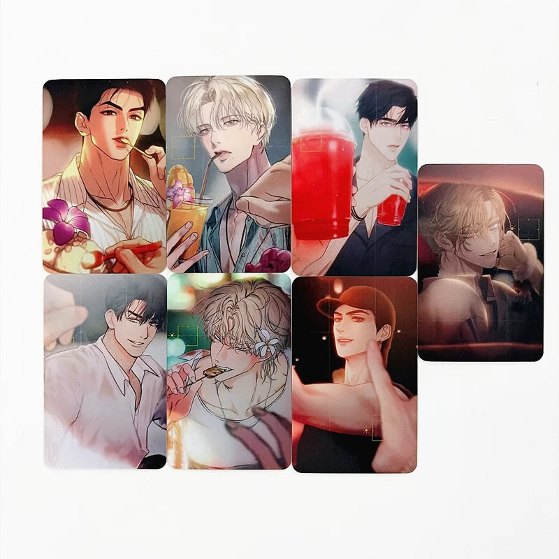 Backlight BL Manhwa Lomo Cards Baek Yeongwoon Han Seo-in Double Sided