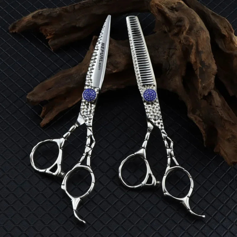 6" Professional Hair Cutting Scissors – Japan 440C Steel Shears