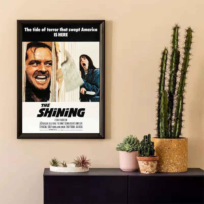 The Shining Horror Movie Canvas Wall Art Poster | Unframed Print
