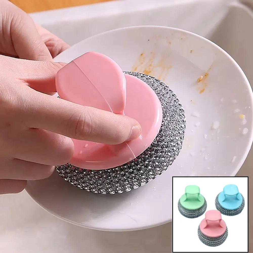 Detachable Cleaning Ball Brush for Pots & Pans | 1/3/5 PCS