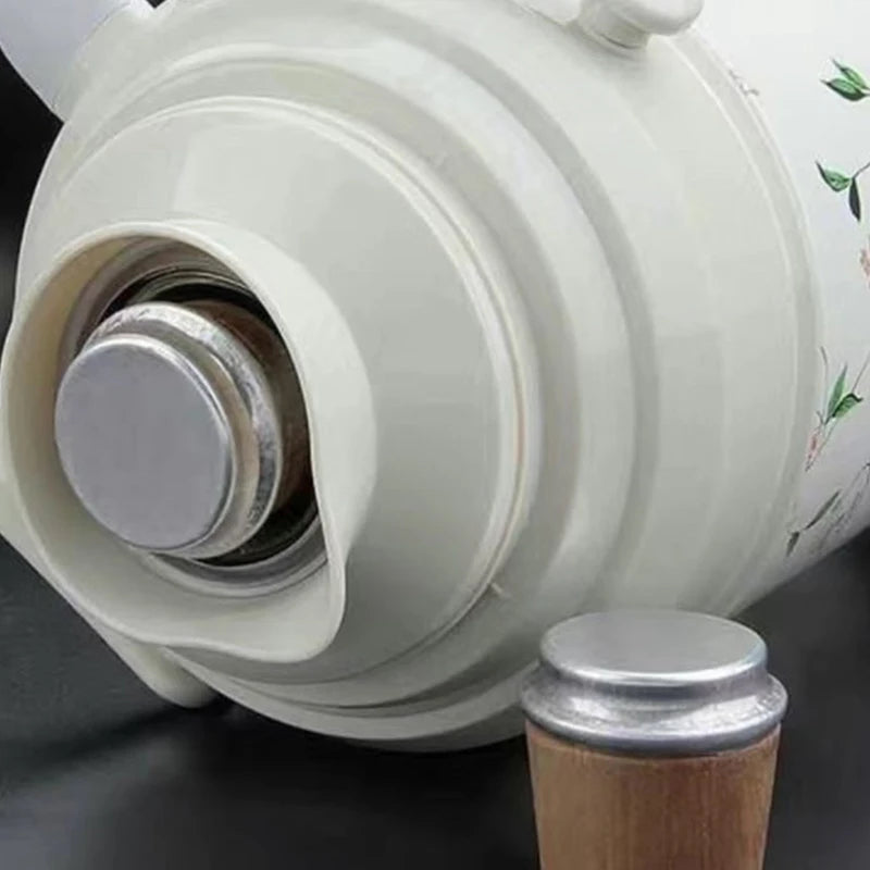 Wood Cork Stopper for Thermos & Vacuum Flask – 2 Pack