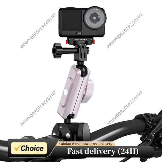 Magnetic Extension Base Bracket with 1/4 Screw Hole Adapter Base Mount 360° Rotation for DJI OSMO Nano and Action 6 Peaceful Pleasures Health and Wellness