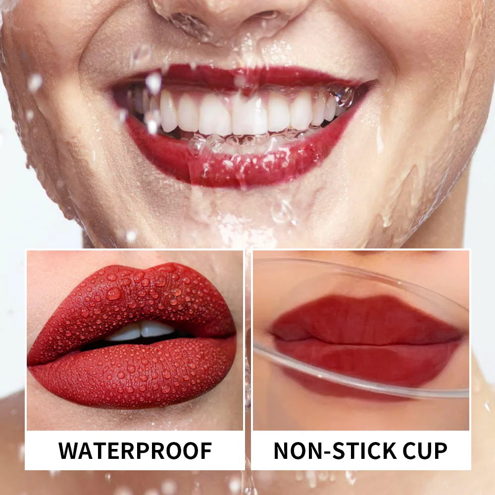 ibcccndc Matte Liquid Lip Stain & Blush – 6 Shades, Long-Lasting Liquid Lip Stain Peaceful Pleasures Health and Wellness