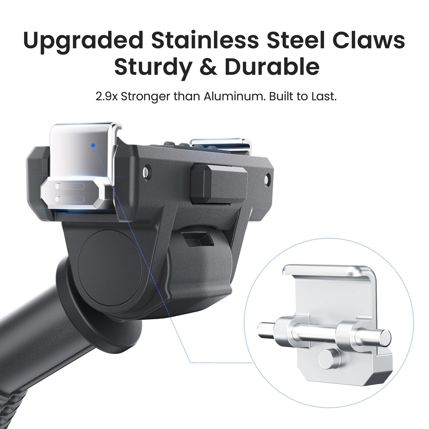 For DJI OSMO Action 6/NANO/OSMO 360/Action 5Pro/4/3 Adjustable Dual-Direction Quick-Release Selfie Stick Sports Camera Parts Peaceful Pleasures Health and Wellness