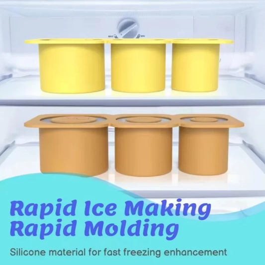 Ice Grid Mold Silicone Ice Cube Mold Water Cup Non Stick Summer Ices Molds Silicone Molds For Cup Accessories Peaceful Pleasures Health and Wellness