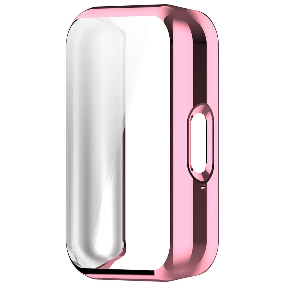 Samsung Galaxy Fit 3 TPU Bumper Case with Screen Protector Peaceful Pleasures Health and Wellness Pink france