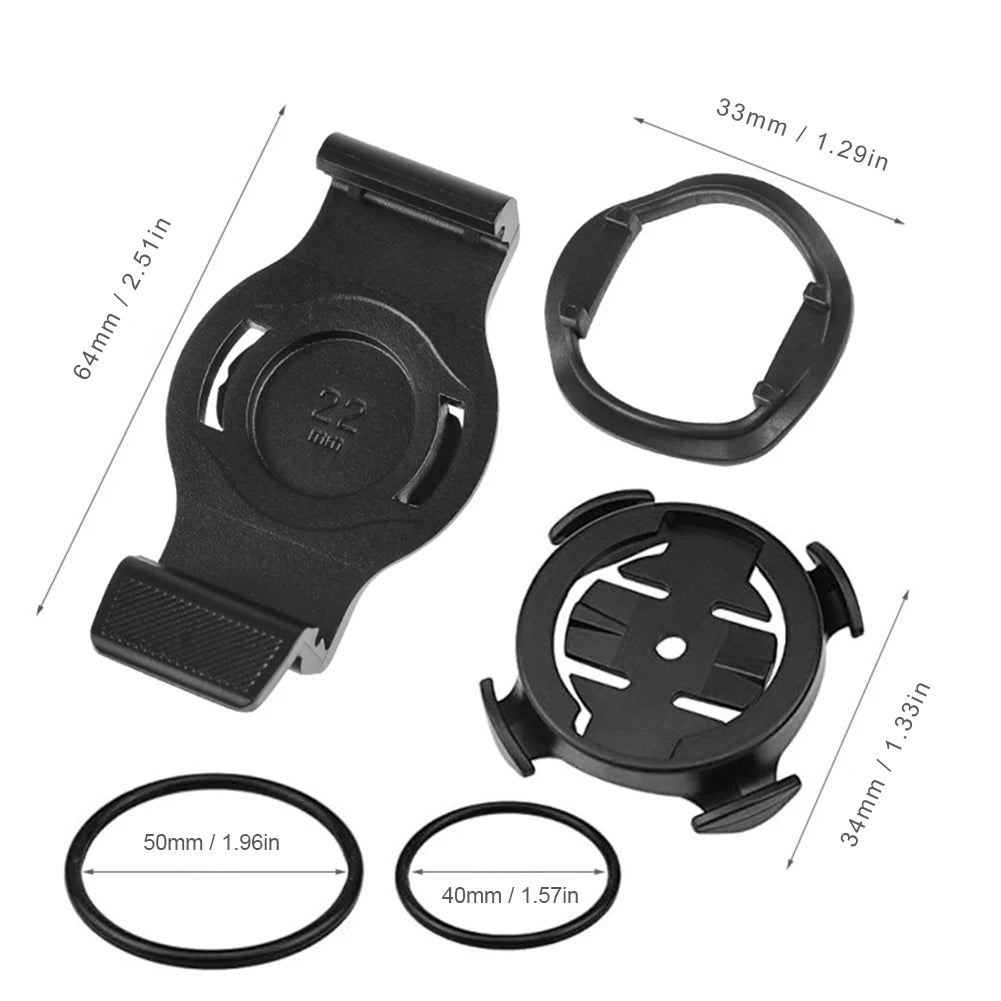 For Garmin QuickFit Bike Mount Watch For Garmin Fenix 3/5/6/7/MK1/2 Bike Speedometer Mount MTB Bike Watch Bracket 20/22/26mm Peaceful Pleasures Health and Wellness