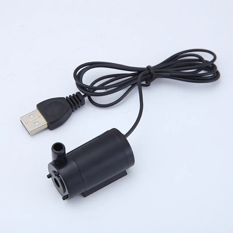 AISITIN Mini USB Submersible Pump – Ultra-Quiet 3V 5V 6V DC