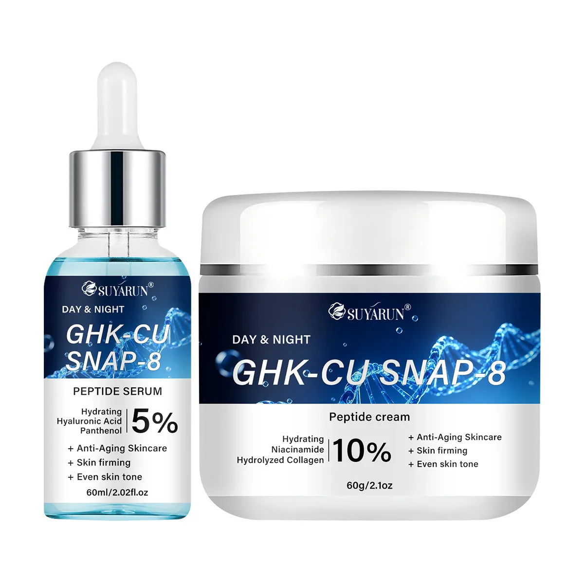 GHK-CU SNAP 8 Anti-Aging Face Cream & Serum Set | All Skin Types