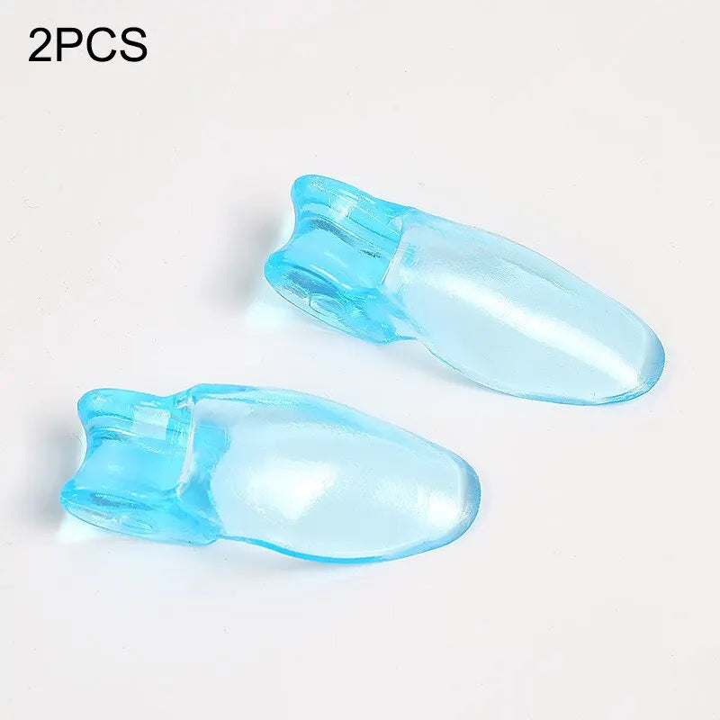 2PC Silicone Toe Corrector Splitters Hallux Valgus Bunion Large Foot Bone Separation Aid Toe Sleeve Manicure Tool for Foot Care Peaceful Pleasures Health and Wellness