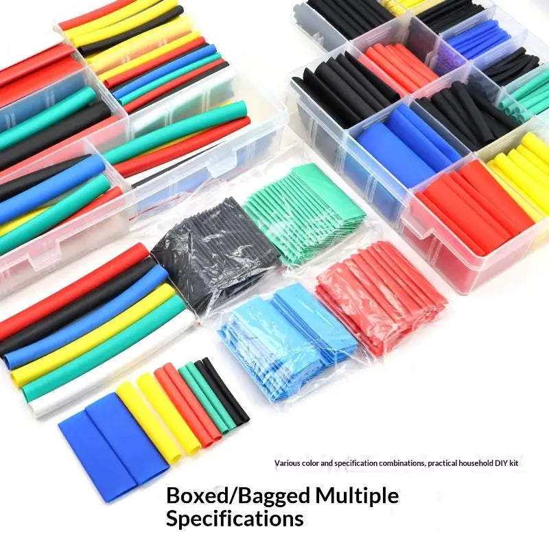 2:1 Heat Shrink Tubing Kit – Wire & Cable Insulation Set Heat Shrink Tubing Kit Peaceful Pleasures Health and Wellness