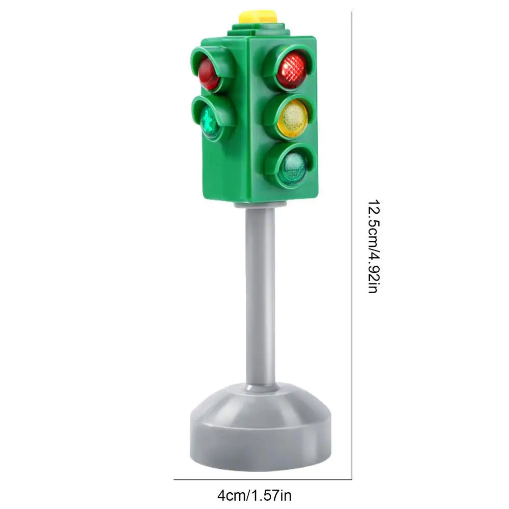 Mini Traffic Light Toy – Kids Road Safety Education Block
