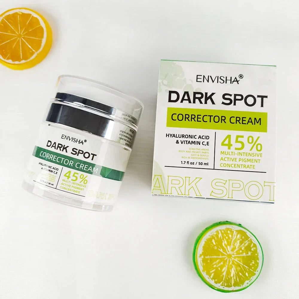 ENVISHA Freckle & Dark Spot Cream – Whitening, Anti-Aging & Brightening Peaceful Pleasures Health and Wellness