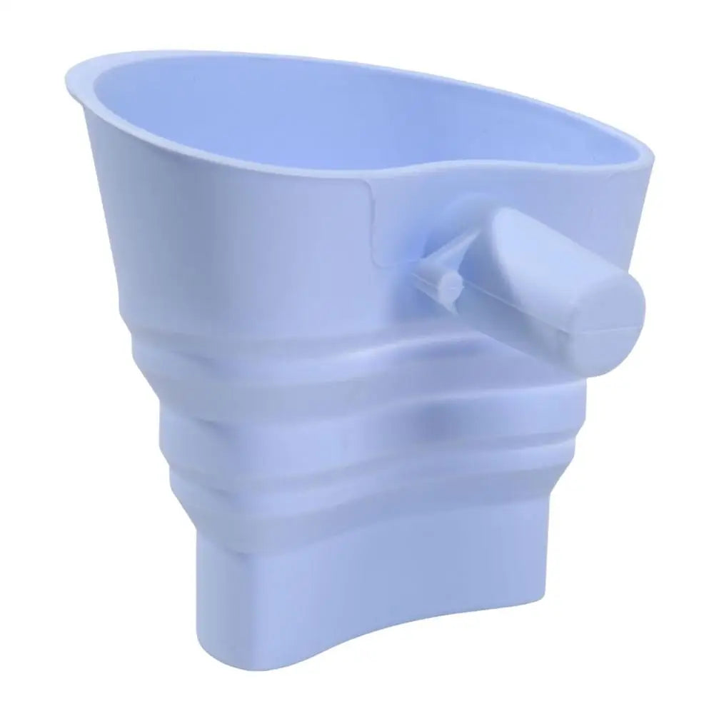 5-Quart Stand Mixer Funnel Attachment 1PC Splash-Guard & Pouring Spout In One, Dishwasher Safe Silicone For Flour, Sugar Peaceful Pleasures Health and Wellness Blue