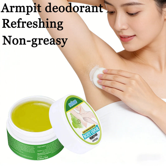 Armpit Deodorant Cream Shea Butter Solid Balm – 10g Odor Control Deodorant Cream Balm Peaceful Pleasures Health and Wellness