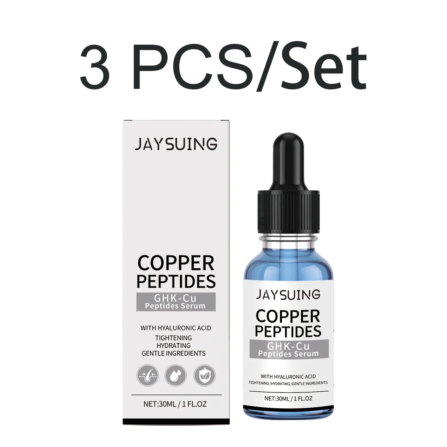 Copper Peptide Facial Serum 30ml – Hydrating & Firming