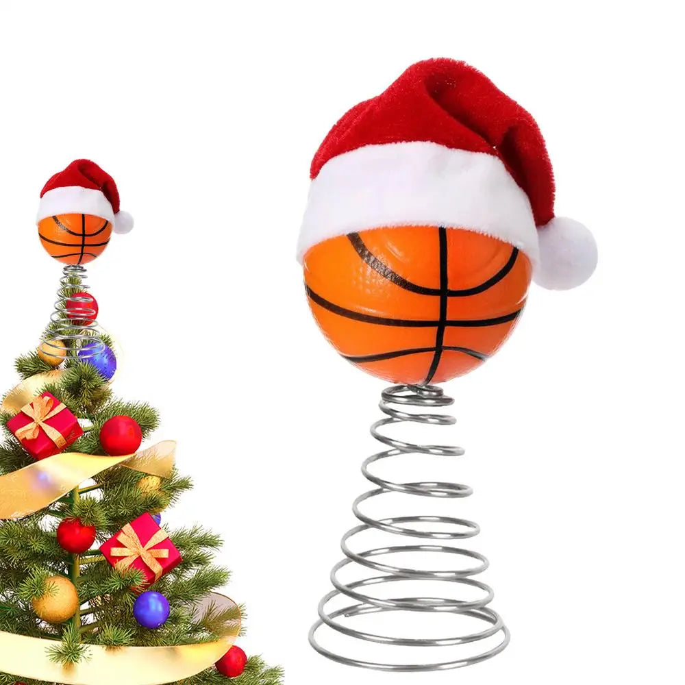 Sports Christmas Tree Topper | Basketball Baseball Golf