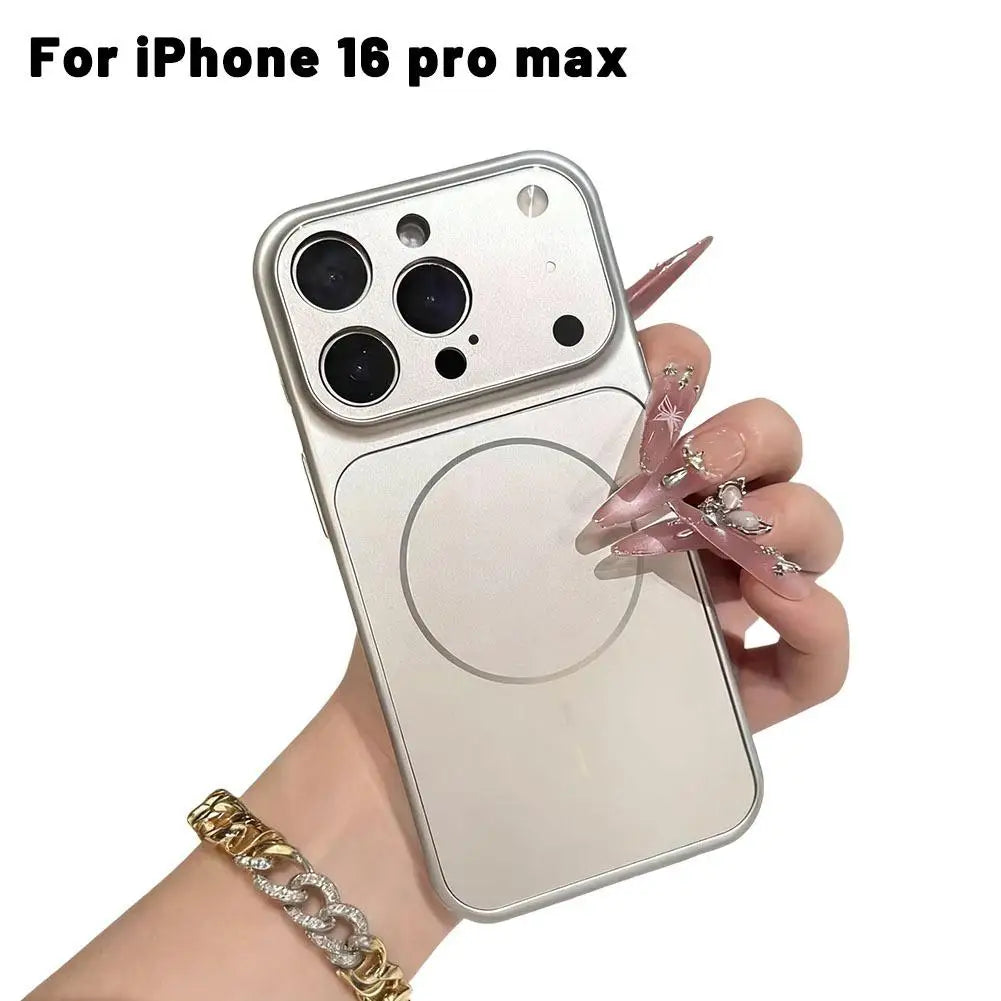 Nano Glass MagSafe iPhone Case – Matte, Magnetic & Drop-Proof