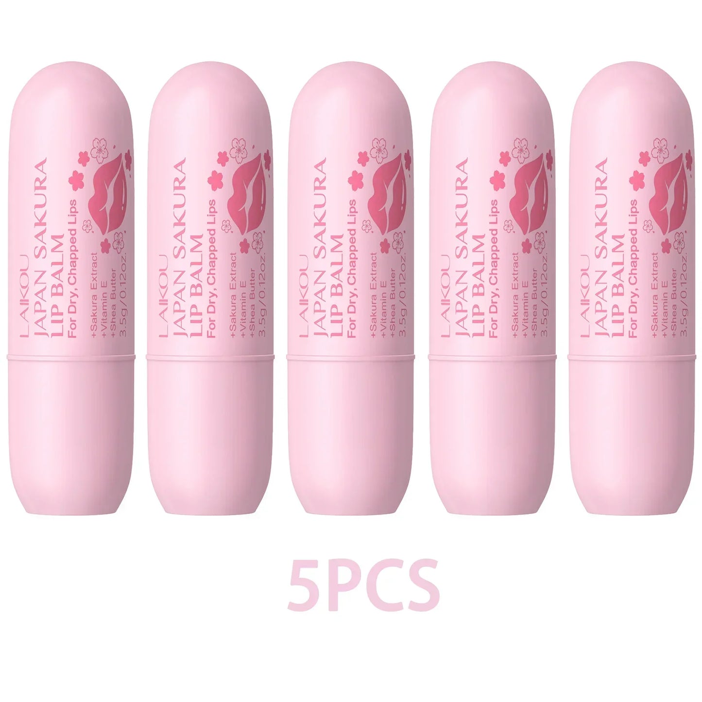 LAIKOU Sakura Lip Balm – Hydrating & Nourishing Lip Repair