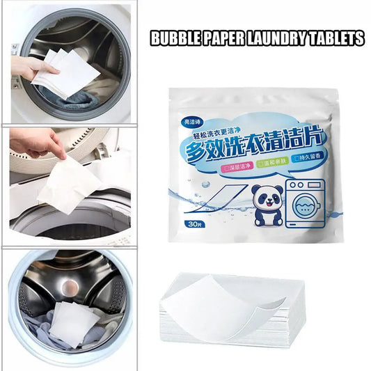 Ultra-Concentrated Laundry Detergent Sheets – Long-Lasting Scent Laundry Detergent Sheets Oasis Select