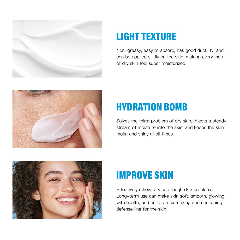 Super Hydrating Cream Moisturizing Facial Skin Dry Long-lasting Moisturizing Restoring Skin Barrier Suitable For All Skin Creams Peaceful Pleasures Health and Wellness